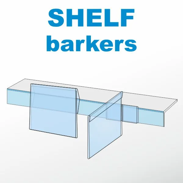 Shelf barkers