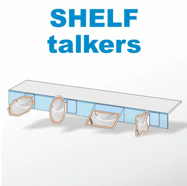 Shelf talkers
