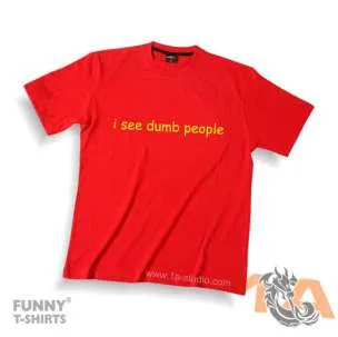 Majice za maturante: i see dumb people Majice za kraj škole: i see dumb people