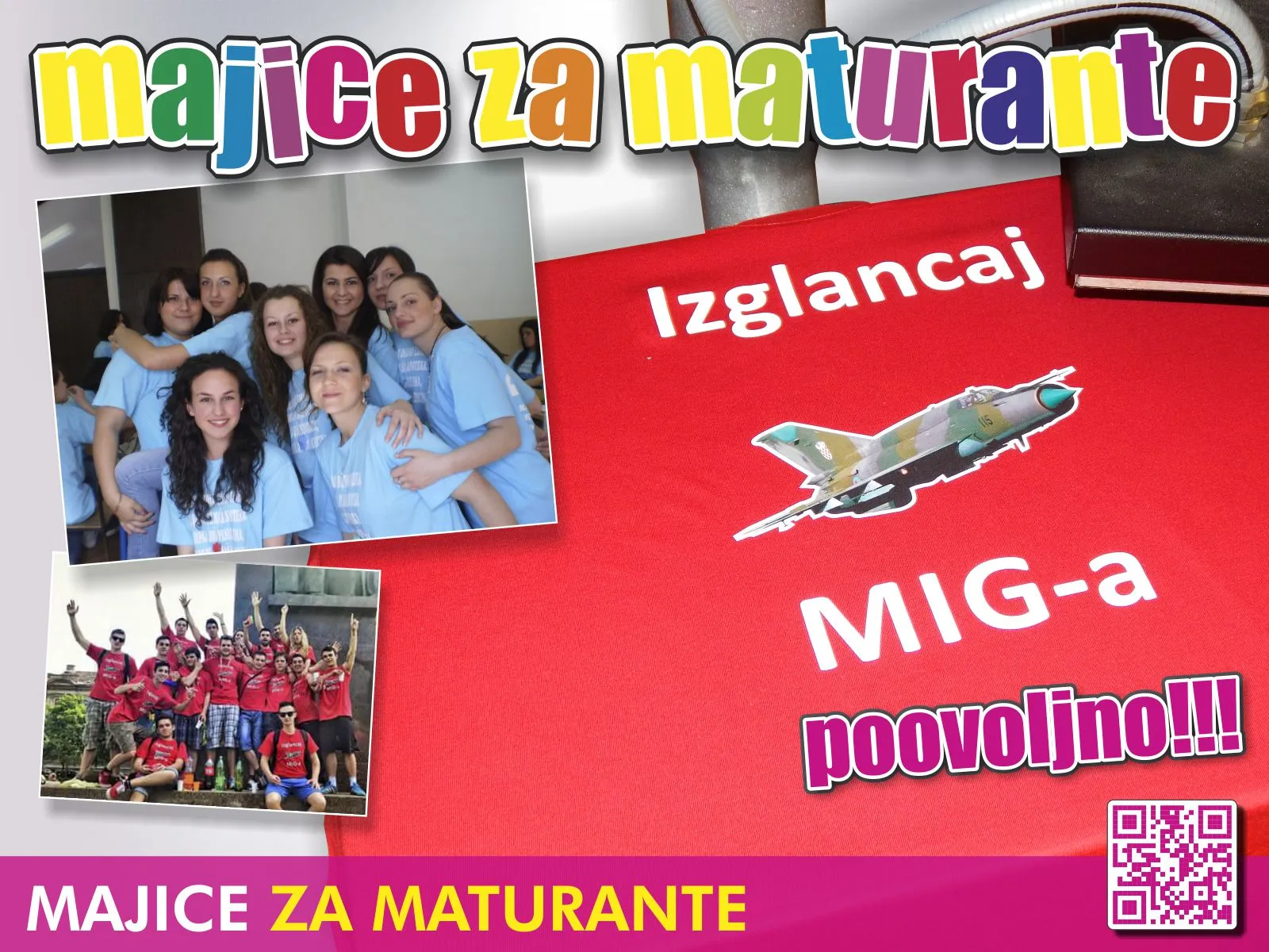 Majice za maturante.