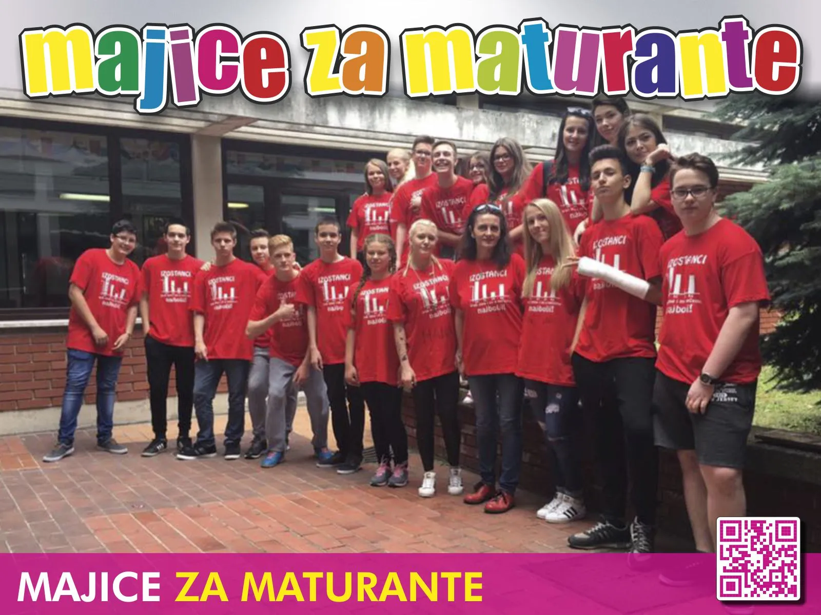 Majice za kraj škole.