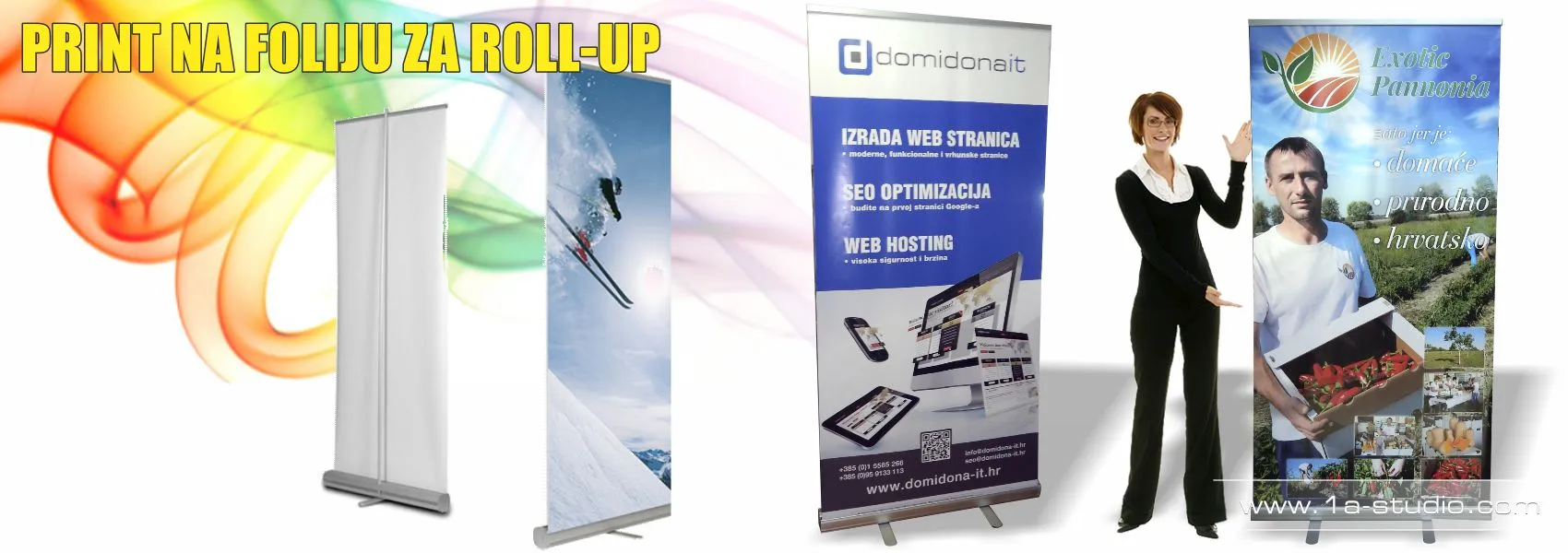 Digitalni tisak na foliju za svjetleće reklame