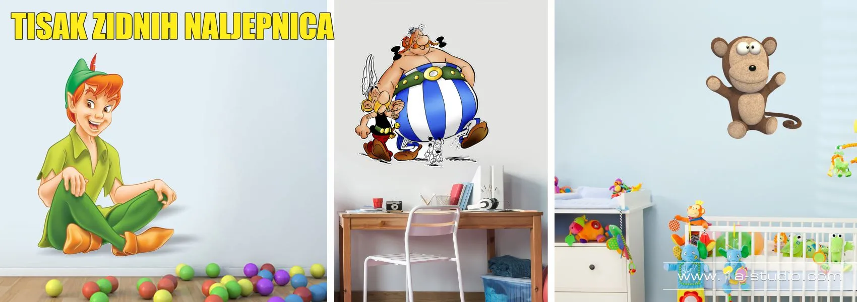 Tisak zidnih naljepnica
