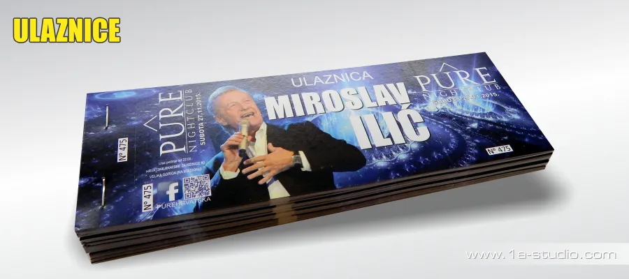 tisak ulaznica, tisak karata.