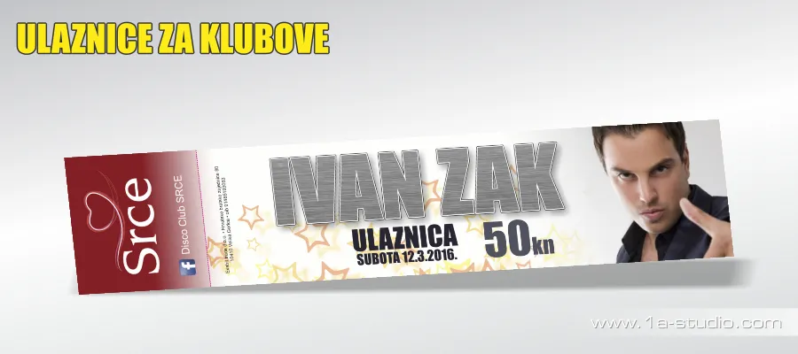 Ulaznice, Karte | Express tisak i izrada ulaznica i karata. Cijena, prava sitnica!