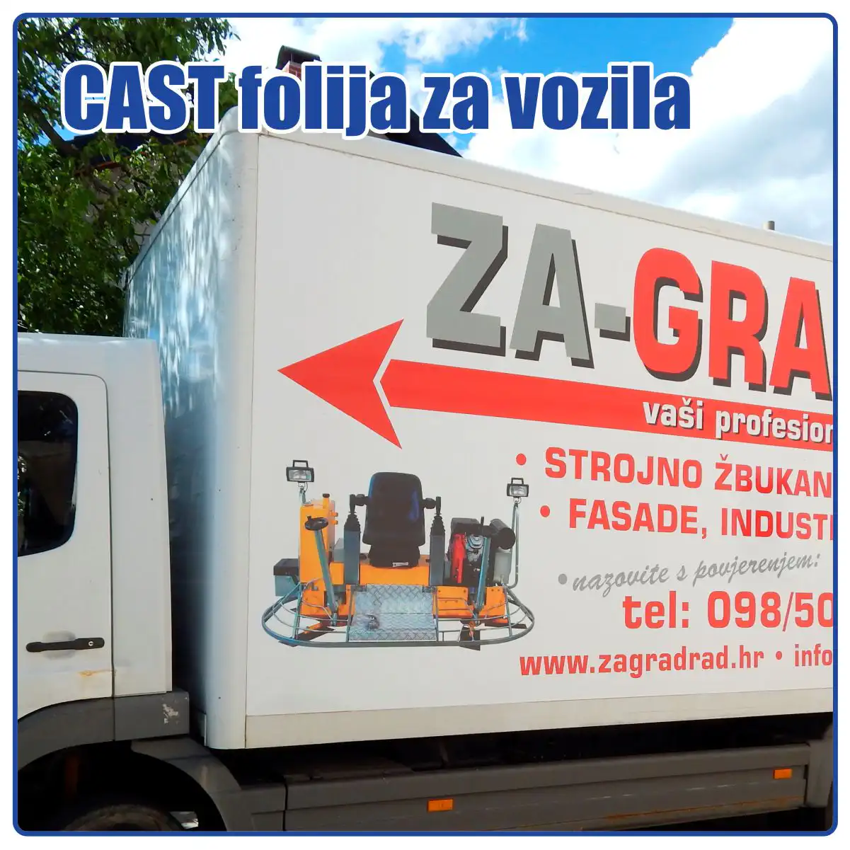 Folija za vozila cijena