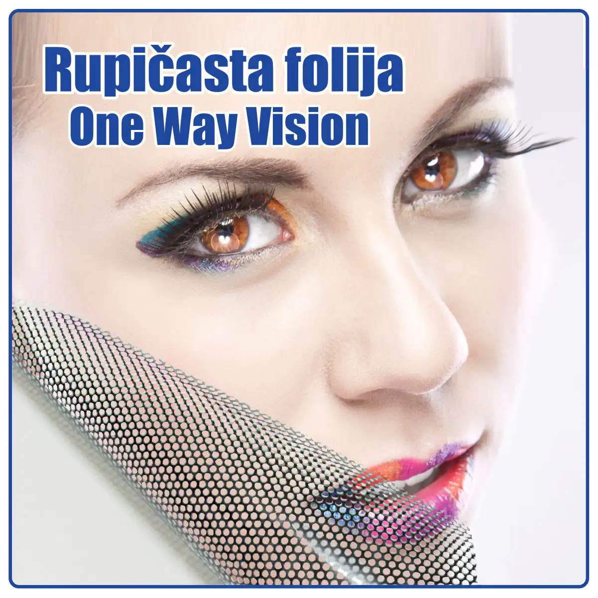 Rupičasta folija za izloge cijena