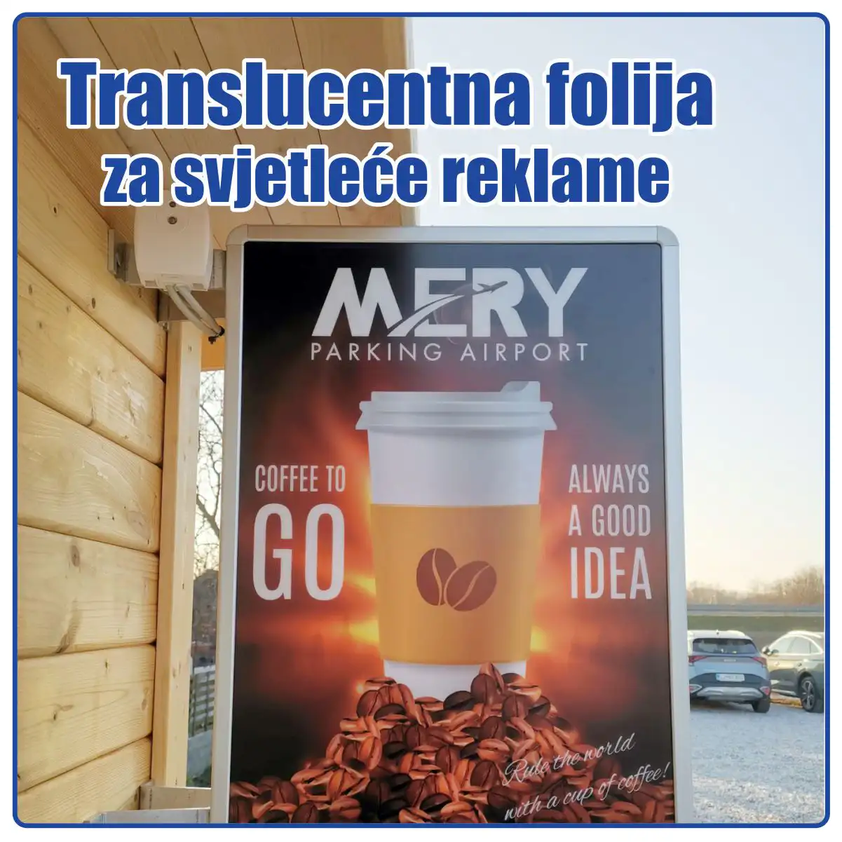 Translucentna folija za svjetleće reklame cijena